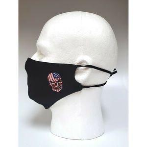Embroidery Mask, Fashion Mask, Fabric, Cotton-Skul